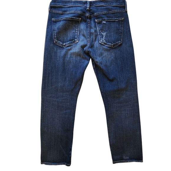 AGOLDE Isabel Slim Fit Boyfriend Starwood Slightly Distressed Jeans sz 29 ankle - Picture 3 of 13